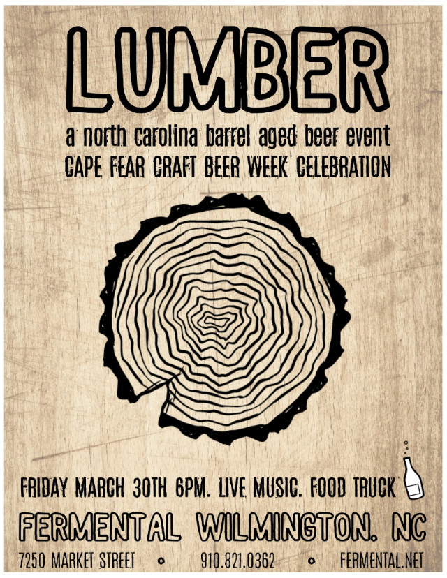 Lumber - NC Barrel Aged Beer Event @ Fermental | Wilmington | North Carolina | United States